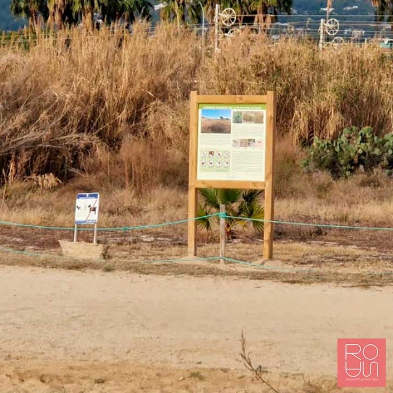 Cartellera recuperació de dunes amb Stratimage